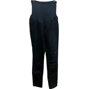 Fade to Blue Women’s Maternity Jeans Dark Wash Size Large Long